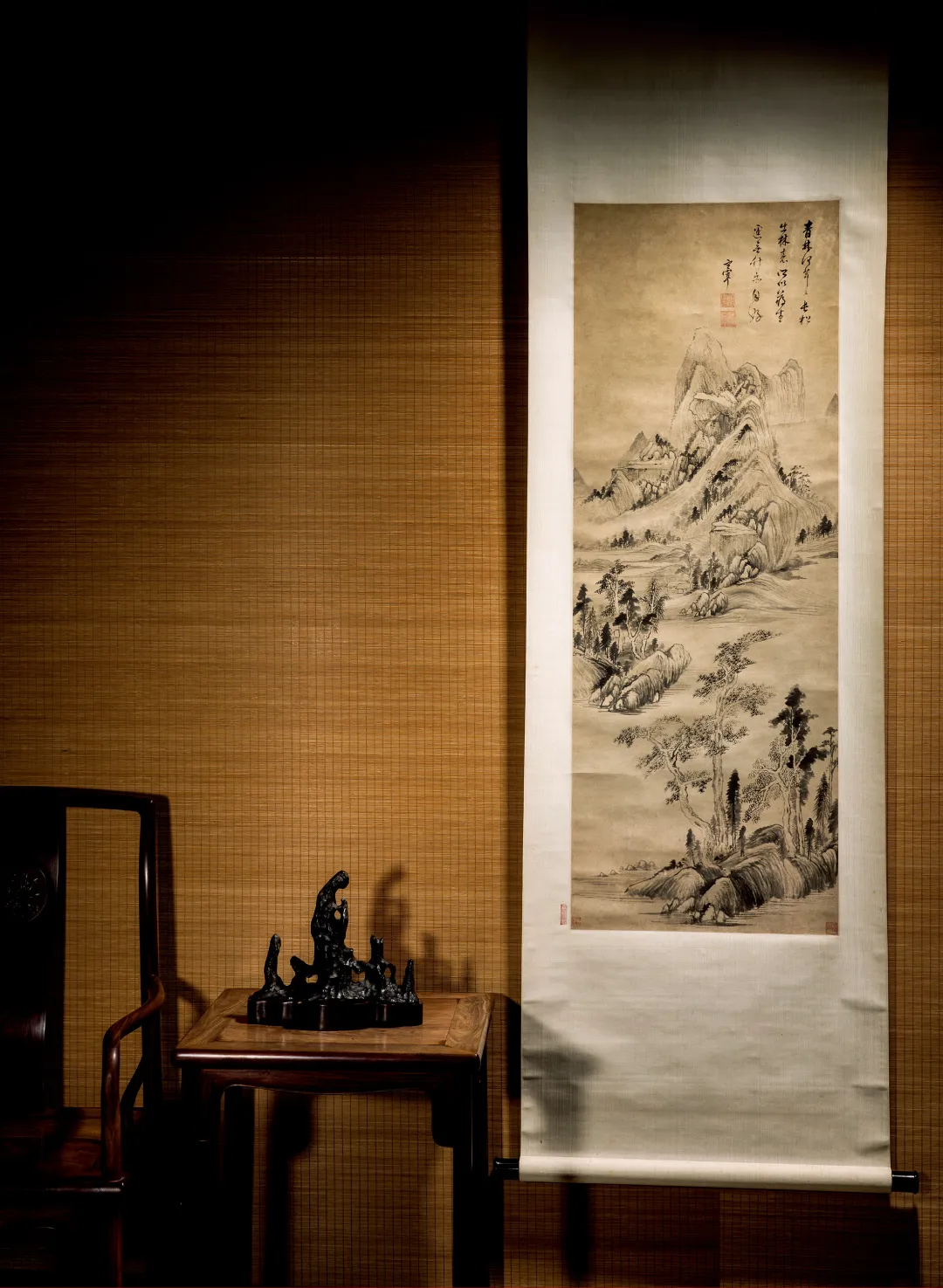 「北京荣宝2021春拍」澄静空明一玄宰——董其昌《青林长松图》